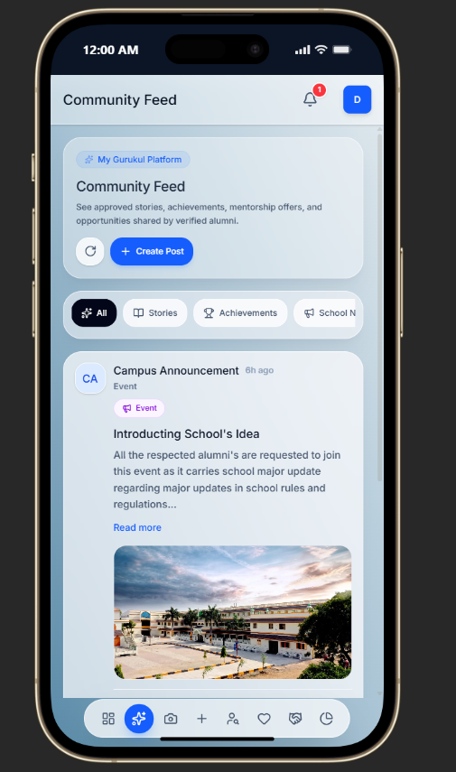 Alumni Community Feed